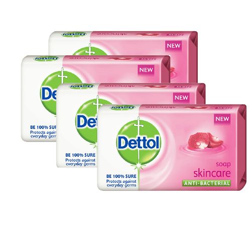 Dettol skincare soap 175g 4 pack