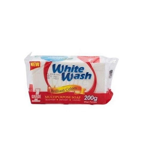 White wash bar soap 200g