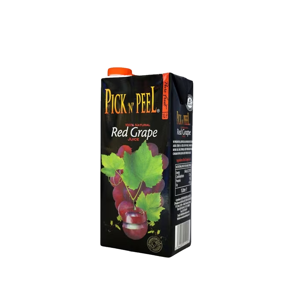 Pick n peel juice red grape 1l