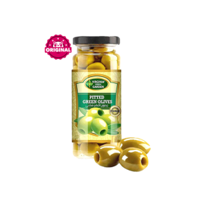 Virginia pitted green olives 350g