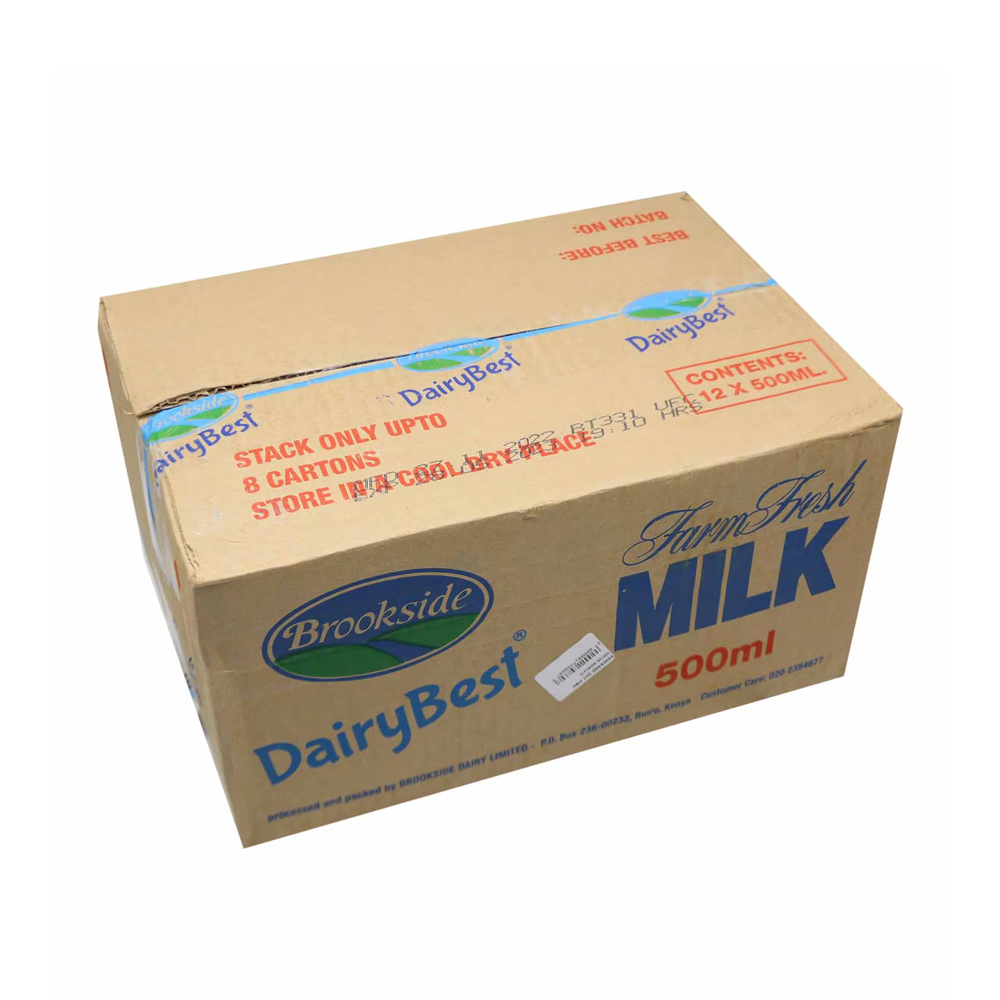Brookside Dairy best milk 500ml*12pc